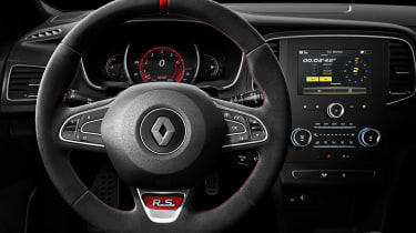 Renault Sport Megane Trophy-R steering wheel