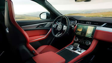 Jaguar F Pace 2021 review - P400 interior