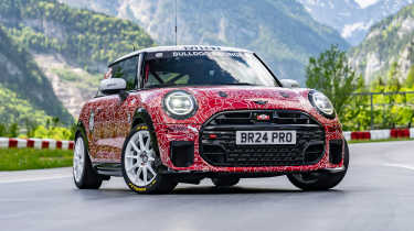 New Mini JCW race car – front