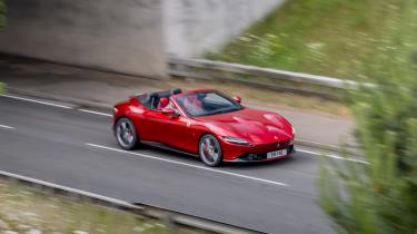 Ferrari Roma Spider front
