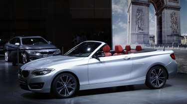 BMW 2-series convertible: Paris motor show 2014