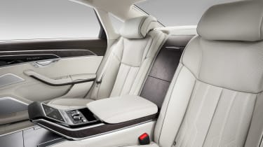 All-new Audi A8 - rear seats