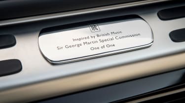 Rolls-Royce Wraith Inspired by Music - sill plate