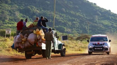 Fiat Panda Africa record run - Day 5