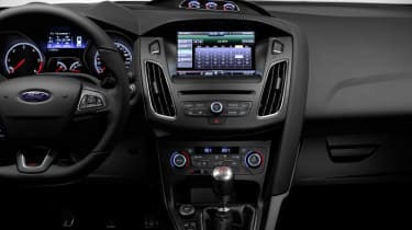 New Ford Focus ST dashboard
