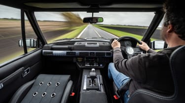 Bamford X Bishops Heritage Limited Edition Range Rover – interior driving