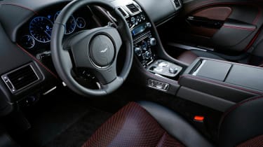 2013 Aston Martin Rapide S dashboard steering wheel