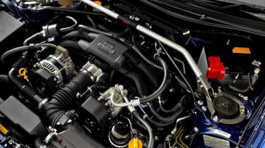 Subaru BRZ S STI engine