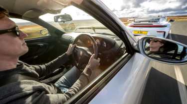 Old v new Porsche 911 GT3s