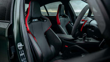 BMW M5 CS seats