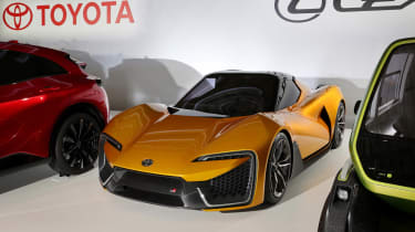 Toyota EV range – sports car