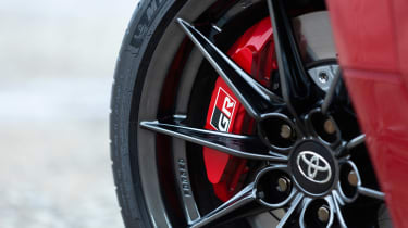2020 Toyota GR Yaris Red - wheels