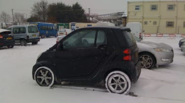 Smart in the snow