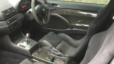 BMW M3 CSL – interior