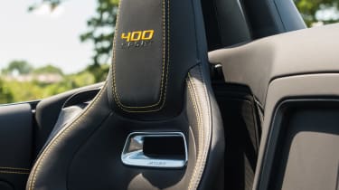 Jaguar F-type 400 Sport seats