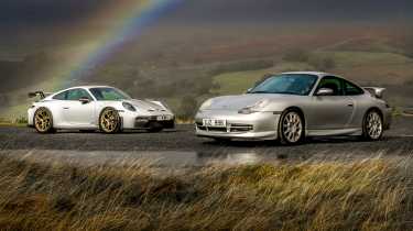 Porsche GT3s 996 v 992