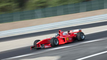 Michael Schumacher Ferrari F1 car