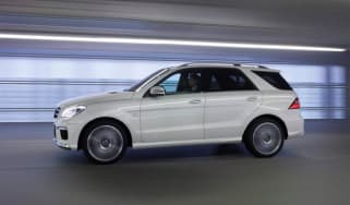 Mercedes-Benz ML63 AMG side view