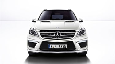 Mercedes-Benz ML63 AMG front view