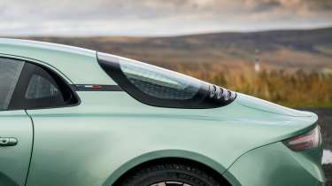 Alpine A110 review – side