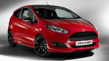 Ford Fiesta Zetec S Red and Black Editions