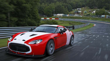 Aston Martin V12 Zagato Nurburgring 24 hour race car