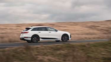 Audi S6 e-tron side