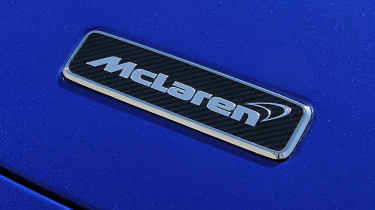 McLaren badge