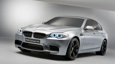 New BMW M5 saloon