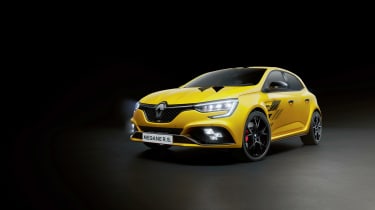Renault Megane RS Ultime – yellow front