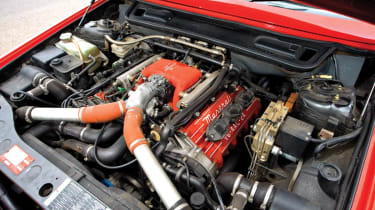 Maserati Ghibli engine bay