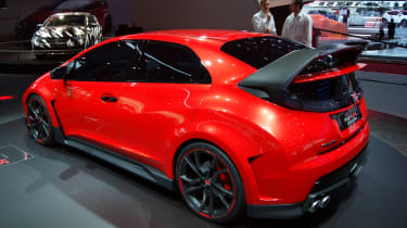 Honda Civic Type-R turbo at the 2014 Geneva motor show