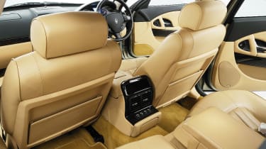 Maserati Quattroport rear seating