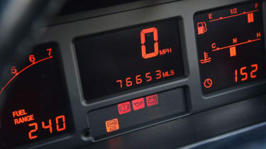 Audi Quattro - dials