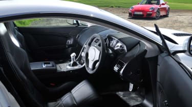 Aston Martin Vantage V12 interior