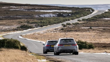 BMW M3 Touring vs Audi RS6 – rear twin