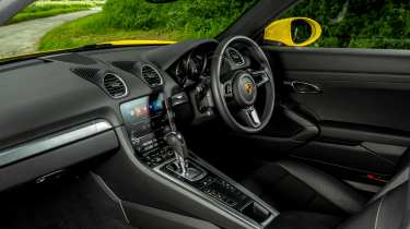 Porsche Cayman review interior