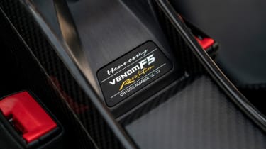 Hennessey Venom F5 Revolution Roadster – badge