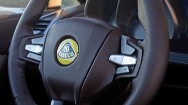 New Lotus Elite steering wheel