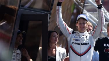 Brendon Hartley - podium