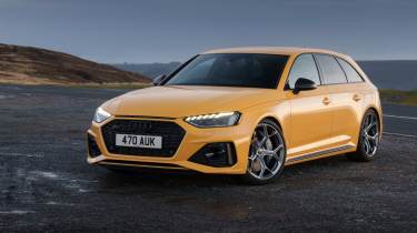 Audi RS4 Edition 25 years front