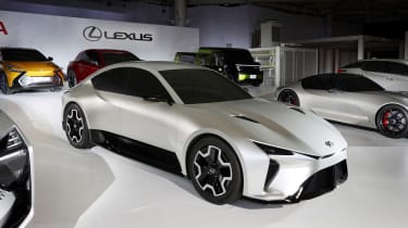 Lexus EV range – saloon