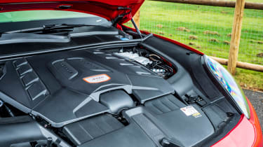 Porsche Cayenne Coupe GTS – engine bay