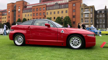 Alfa Romeo SZ - profile