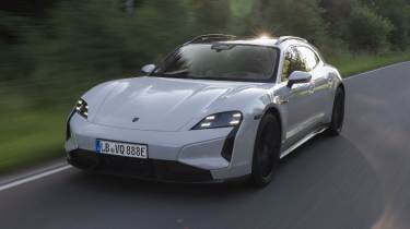 Porsche Taycan E-Shift front