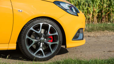 Vauxhall Corsa GSi review - wheels
