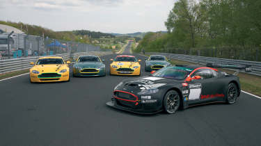 Aston Martin endurance race cars