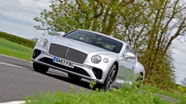 Bentley Continental GT UK drive - front
