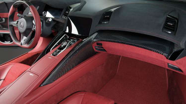 2013 Honda Acura NSX concept interior dashboard
