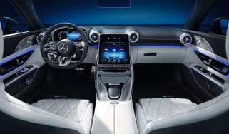 Mercedes SL Roadster interior
